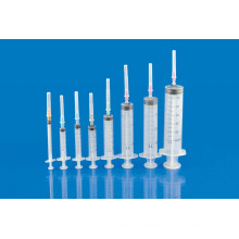 Three Parts Syringe Latex or Latex Free CE, ISO, GMP, SGS, TUV